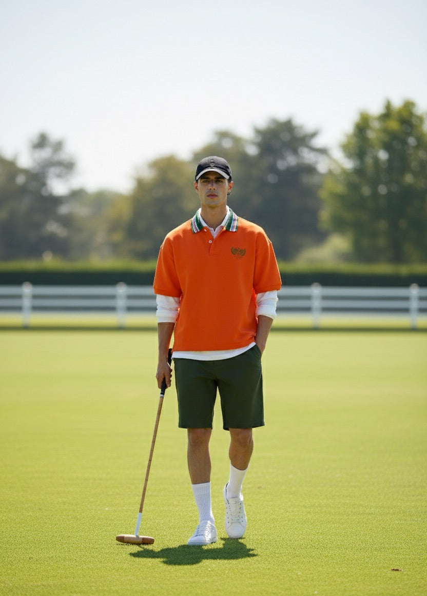 Day One Polo –  Cosmic Orange