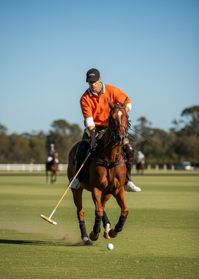 Day One Polo –  Cosmic Orange