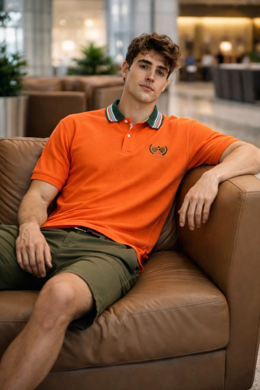 Day One Polo –  Cosmic Orange