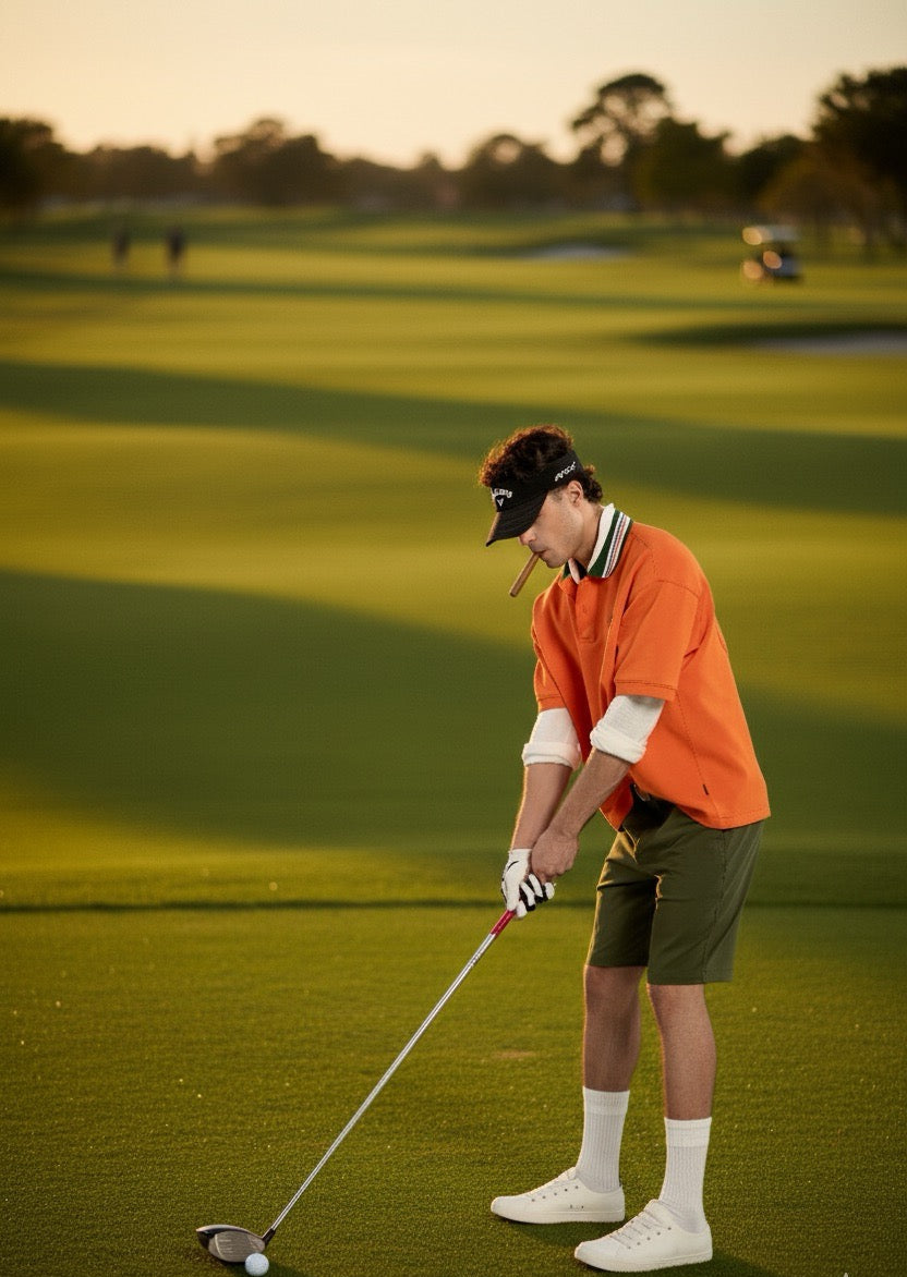 Day One Polo –  Cosmic Orange