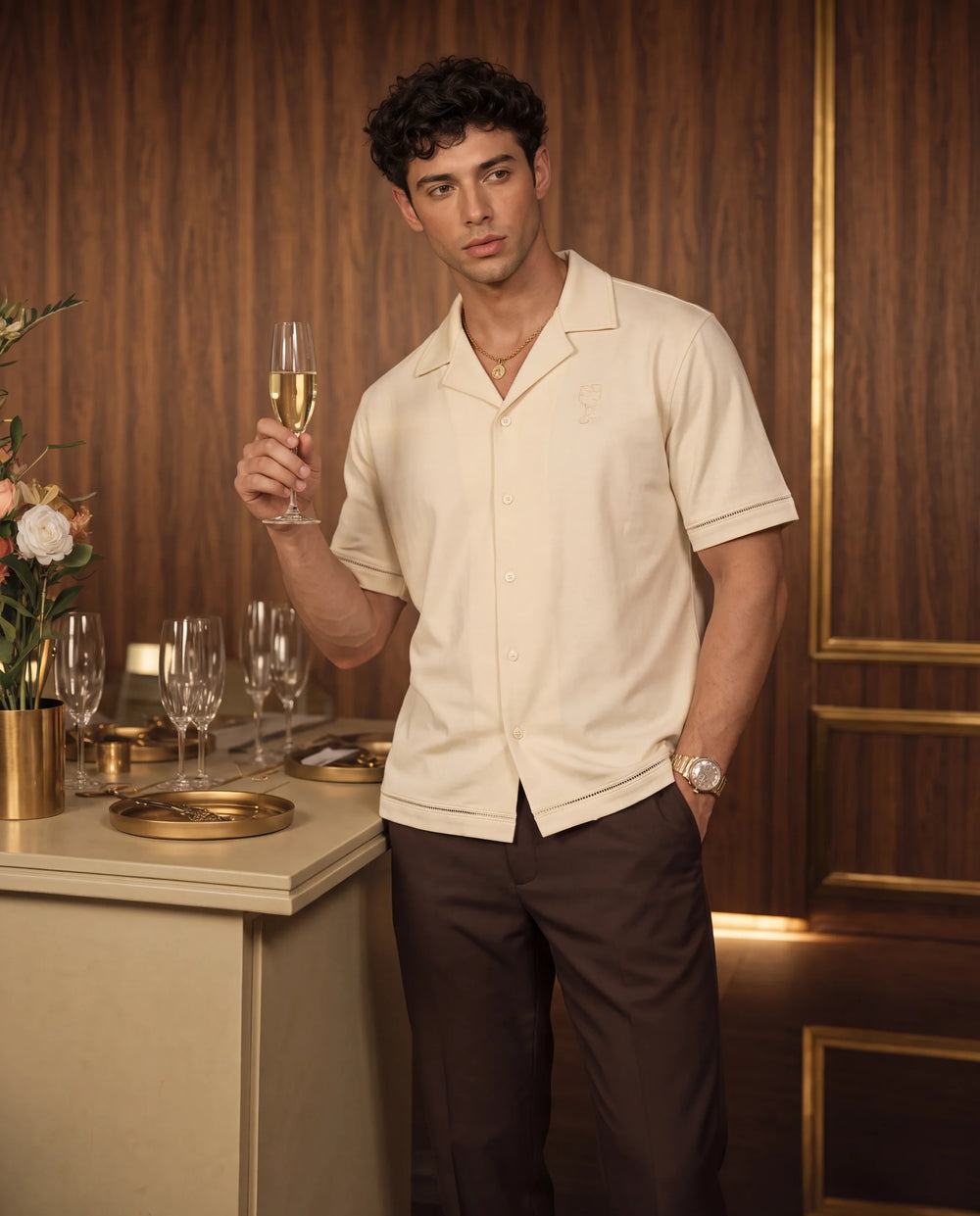 Resort Shirt – Vanilla Cream