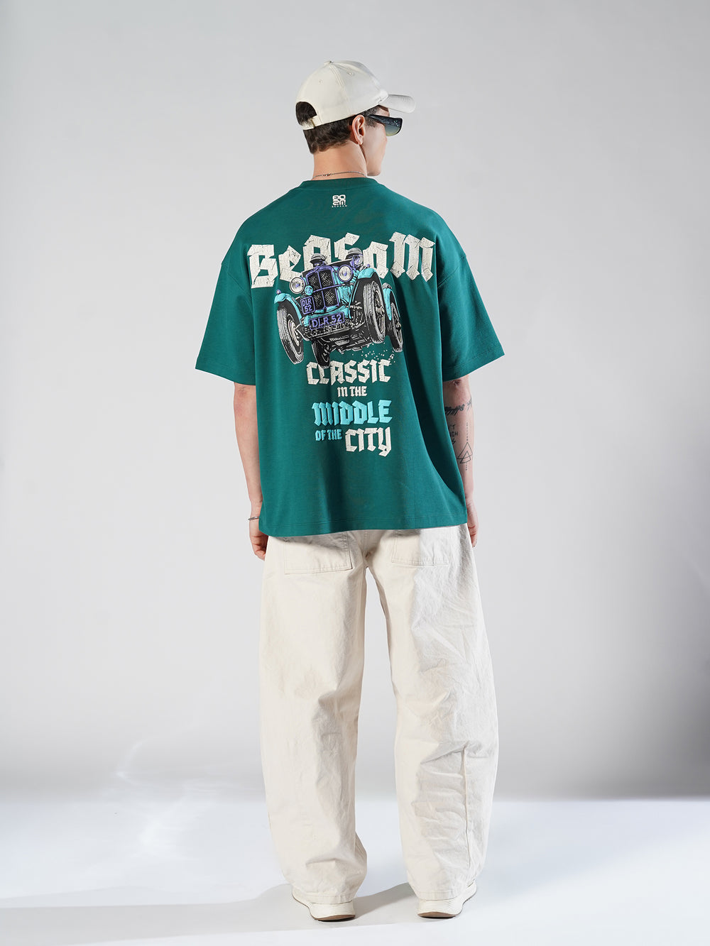 Modern Vintage Tee – Deep Pine