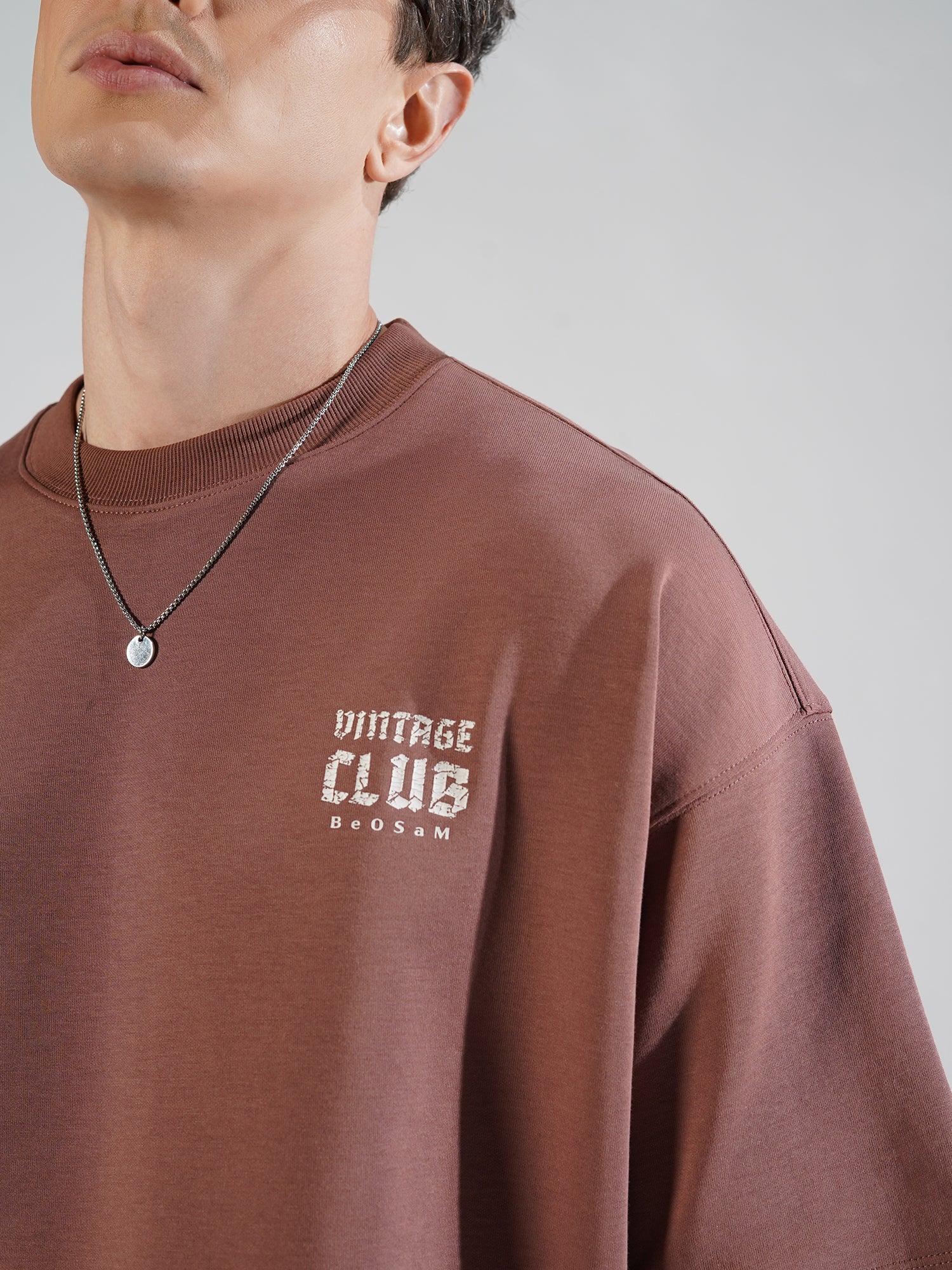 Modern Vintage Tee – Cocoa Brown