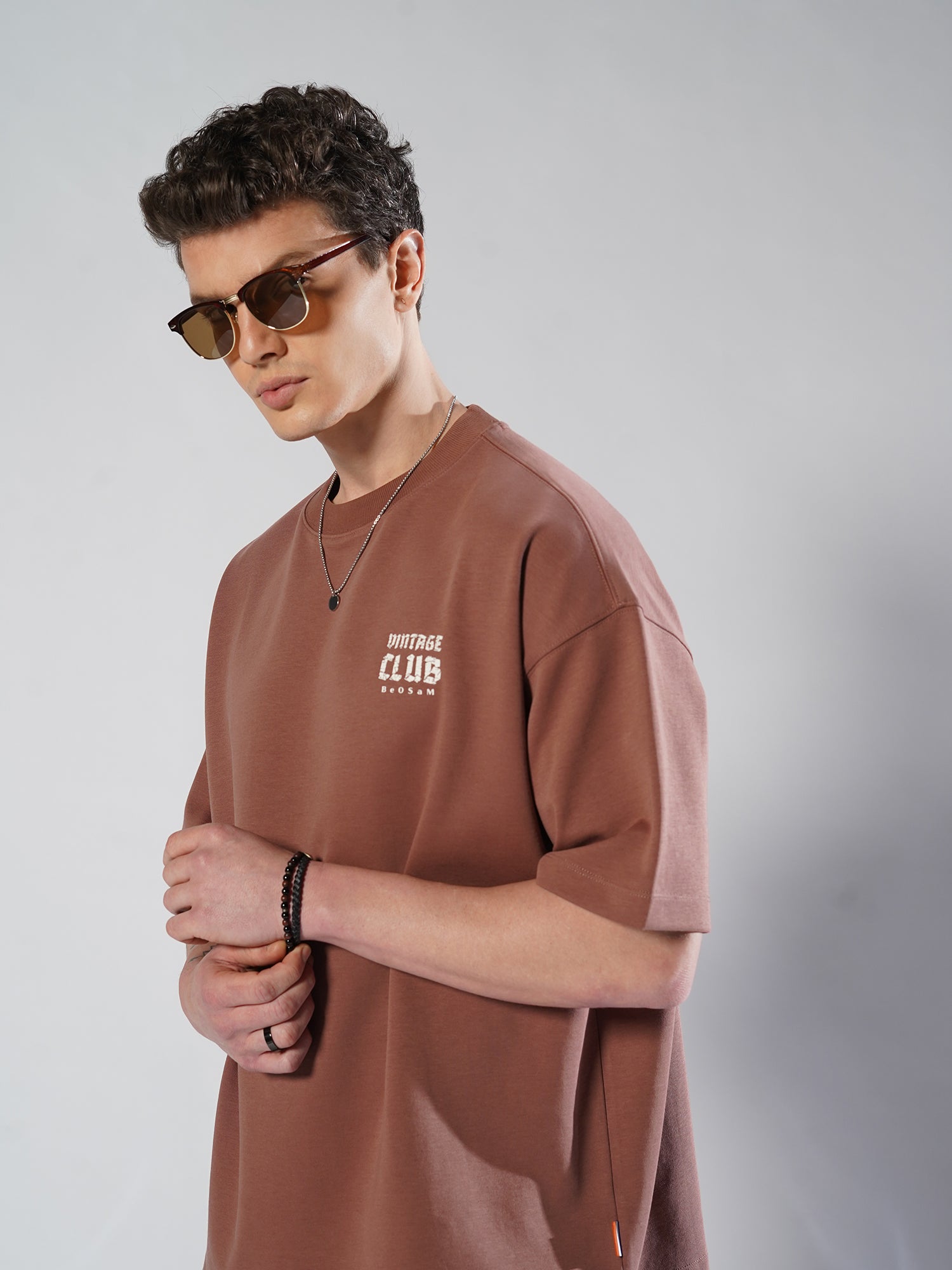 Modern Vintage Tee – Cocoa Brown