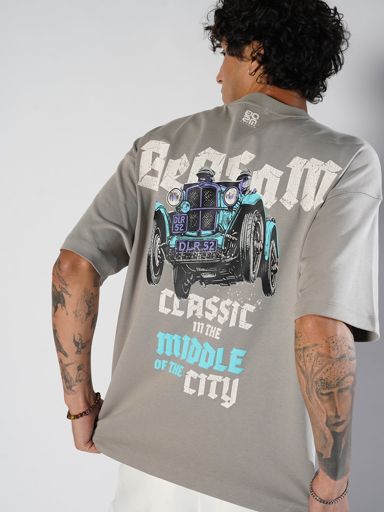 Modern Vintage Tee – Ash Grey
