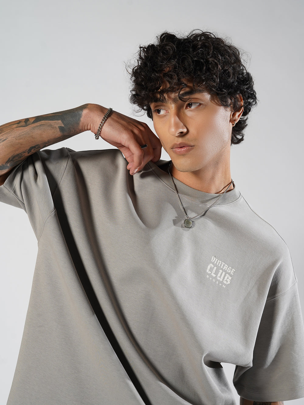 Modern Vintage Tee – Ash Grey