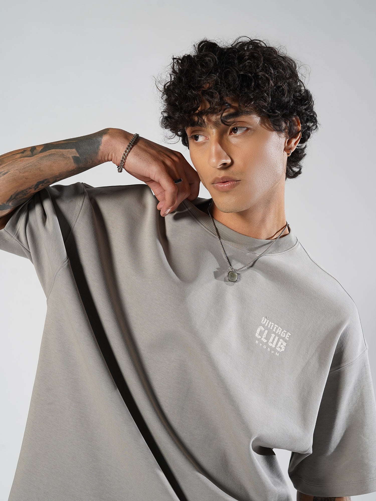 Modern Vintage Tee – Ash Grey