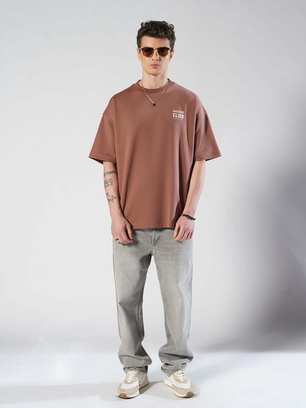 Modern Vintage Tee – Cocoa Brown