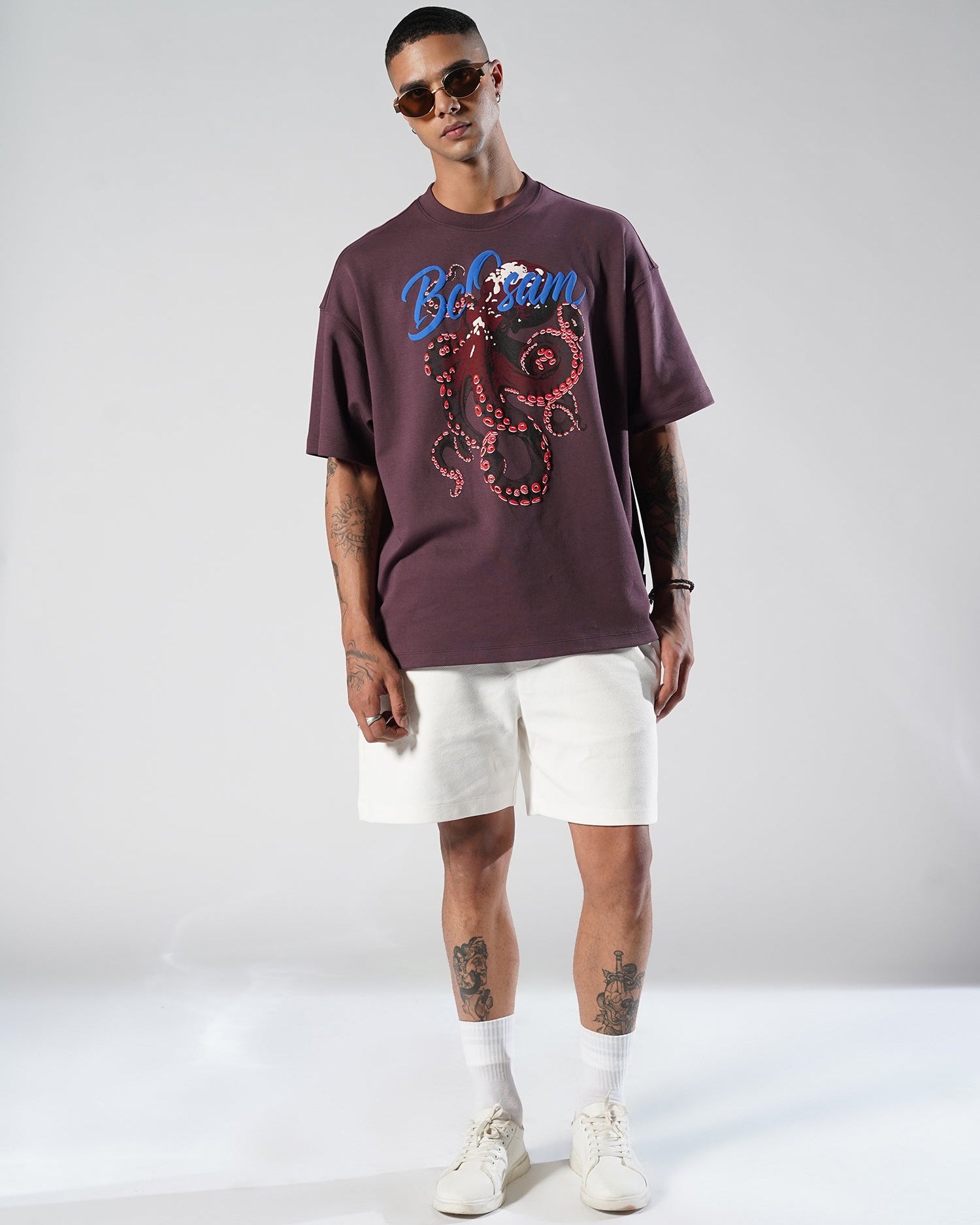 Octopus Elite Tee – Wine