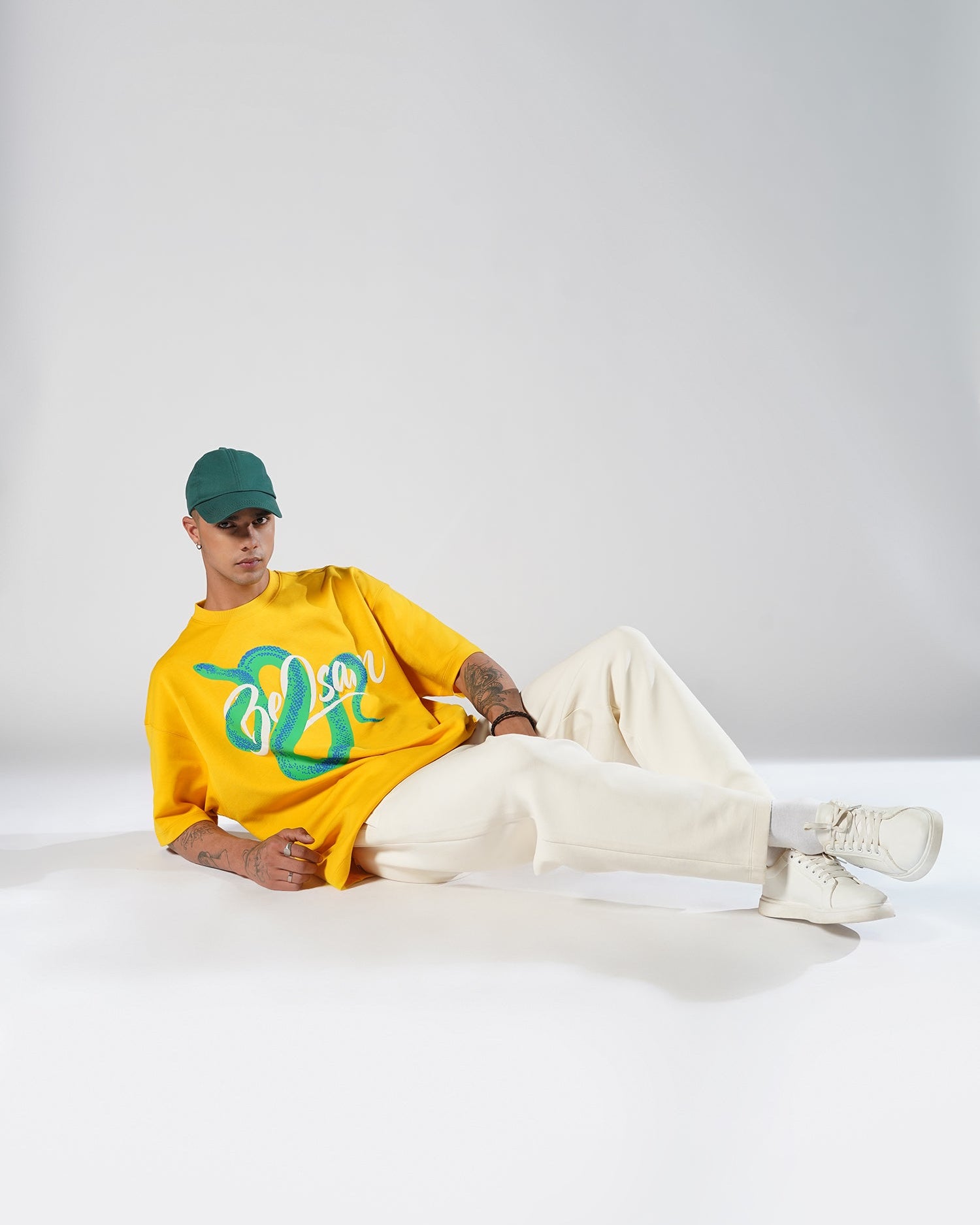 Hiss & Twist Tee - Gold Fusion