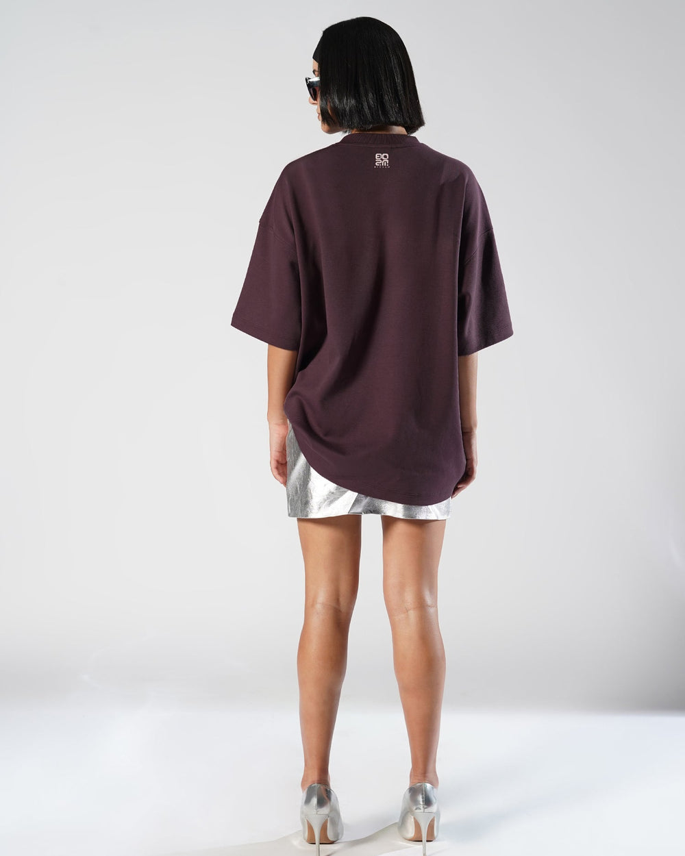 Hiss & Twist Tee - Wine