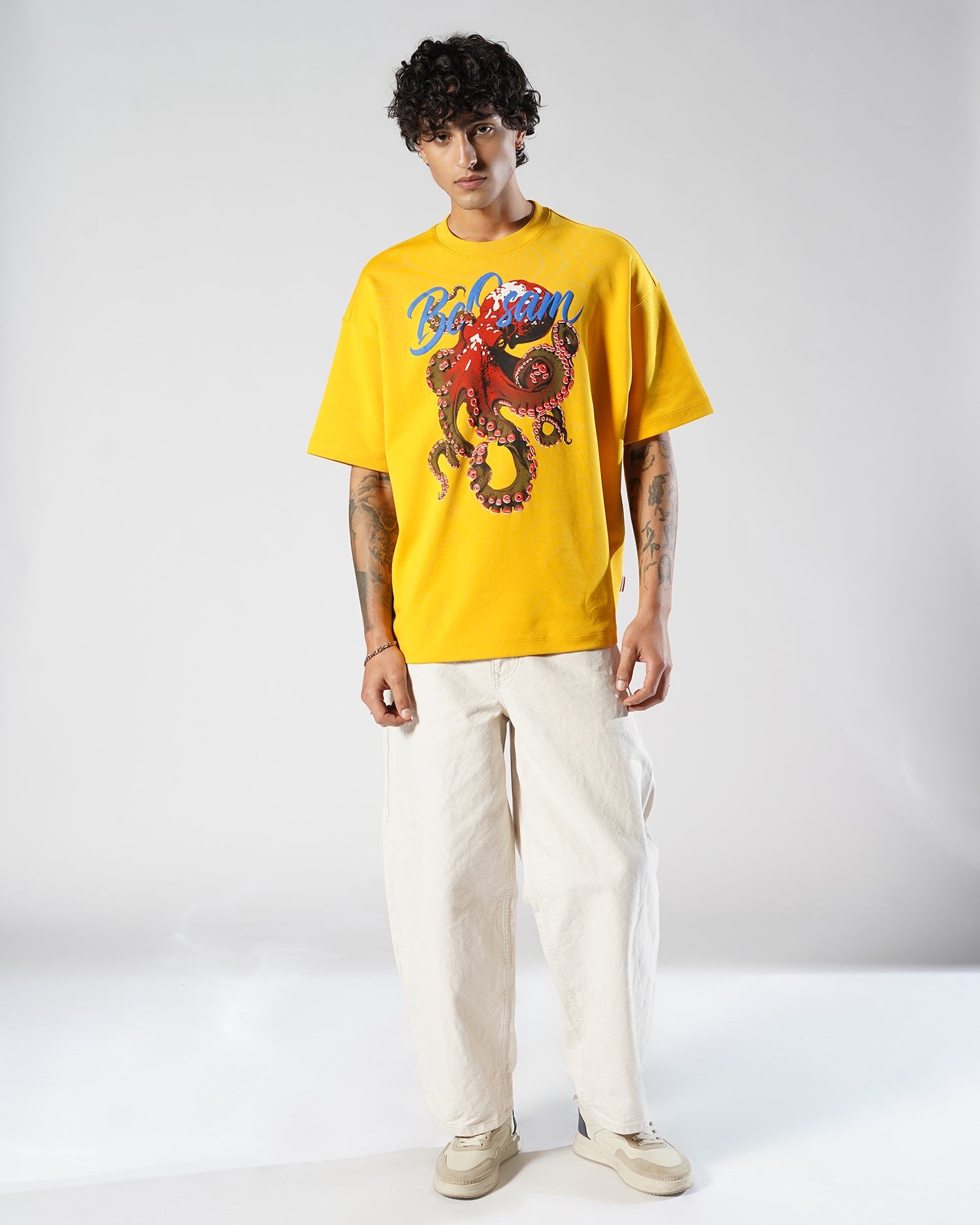Octopus Elite Tee – Gold Fusion