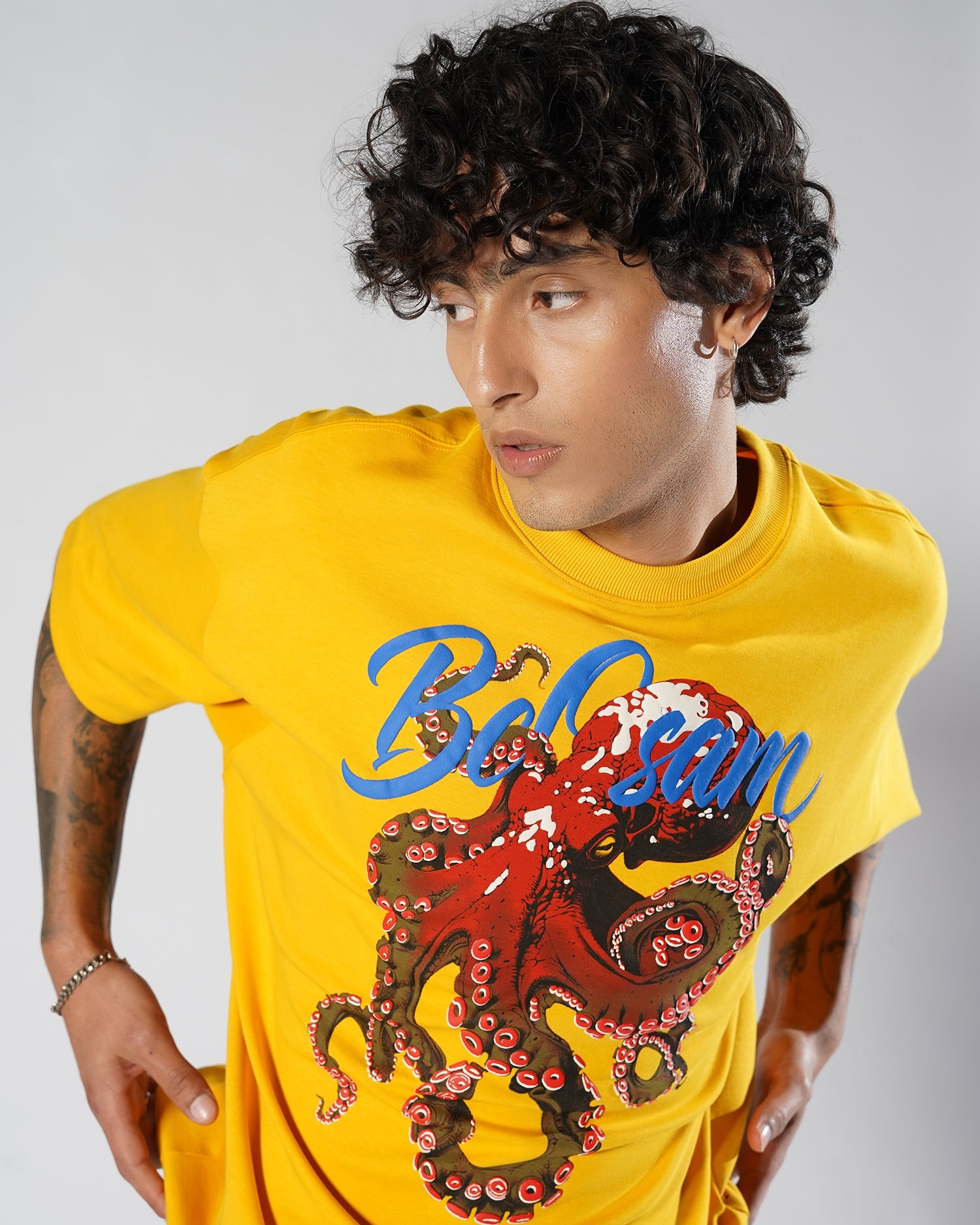 Octopus Elite Tee – Gold Fusion
