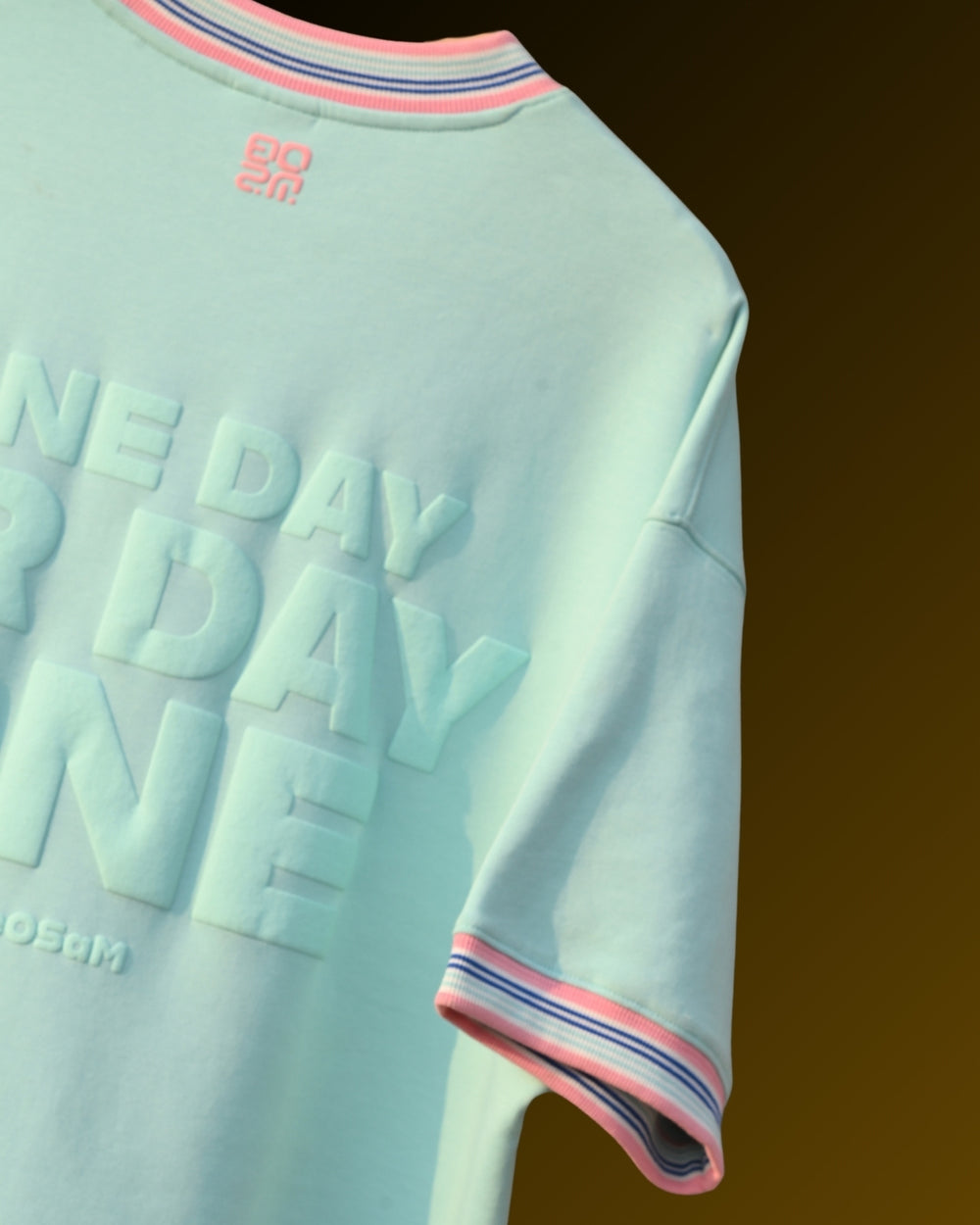 Day One Tee – Mint Coral