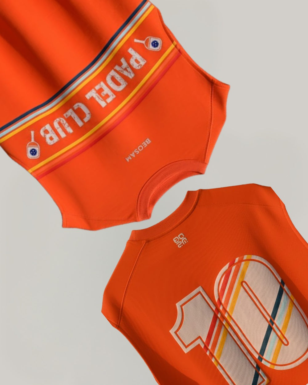 Padel Club '10' Tank – Cosmic Orange