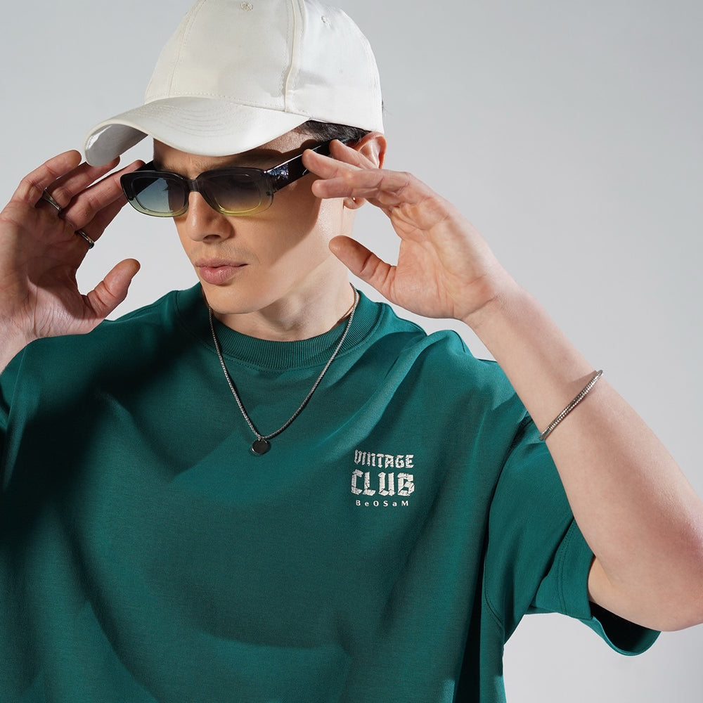 Modern Vintage Tee – Deep Pine