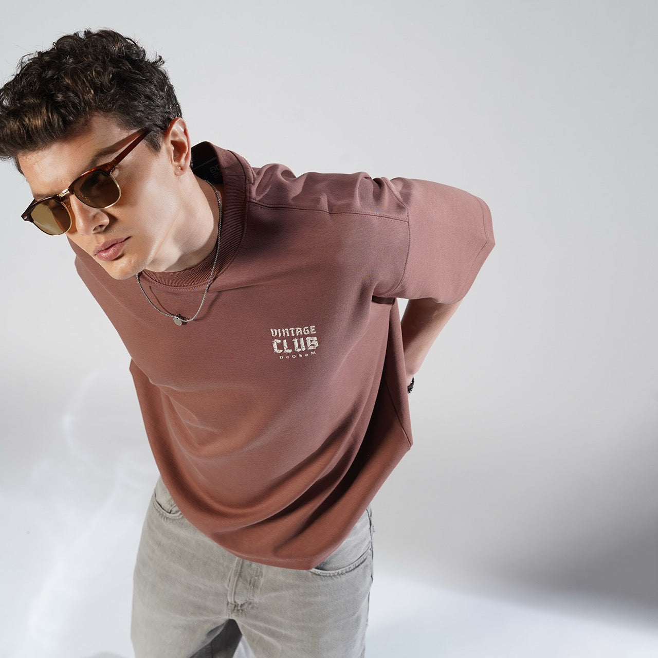 Modern Vintage Tee – Cocoa Brown