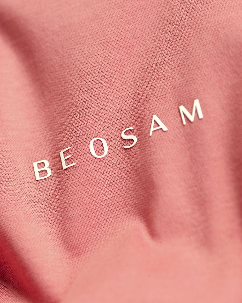 Signature Henley Tee – Dusty Coral