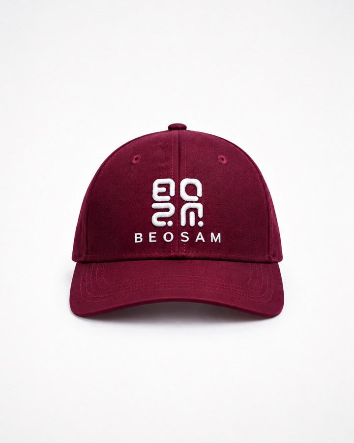 BeOsam Burgundy Cap