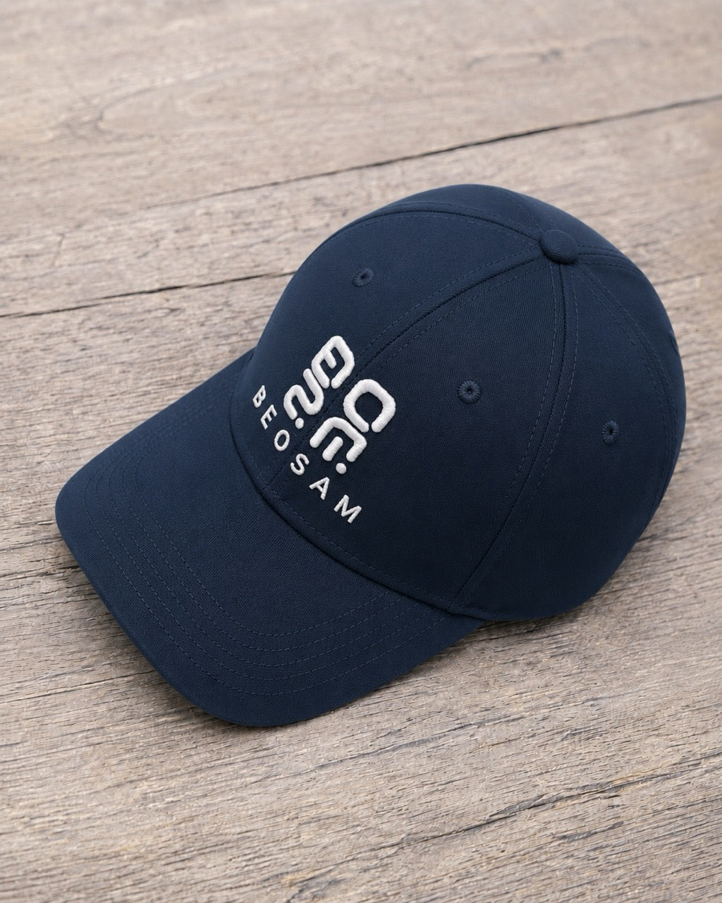 BeOsam Midnight Navy Cap