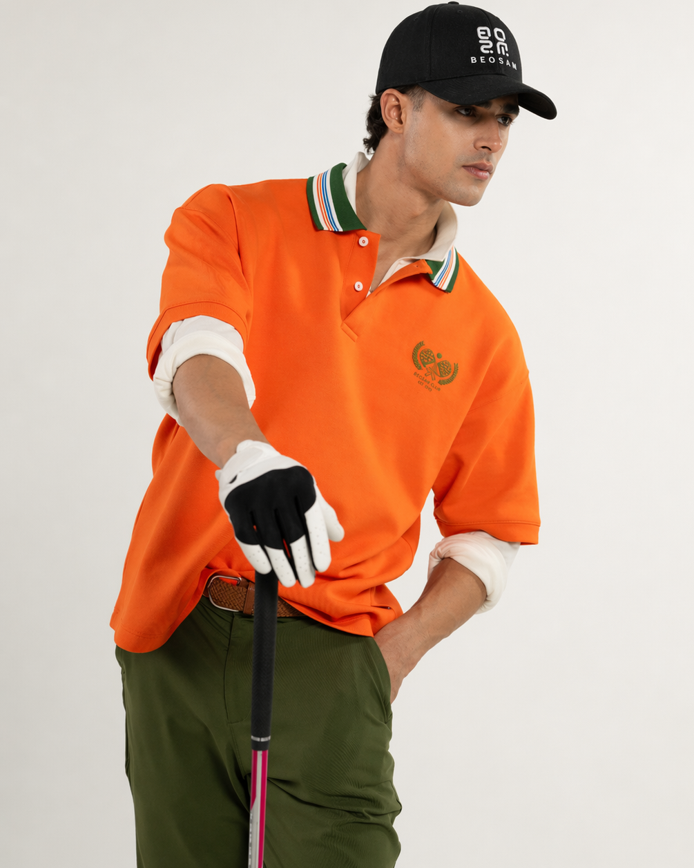 Day One Polo –  Cosmic Orange