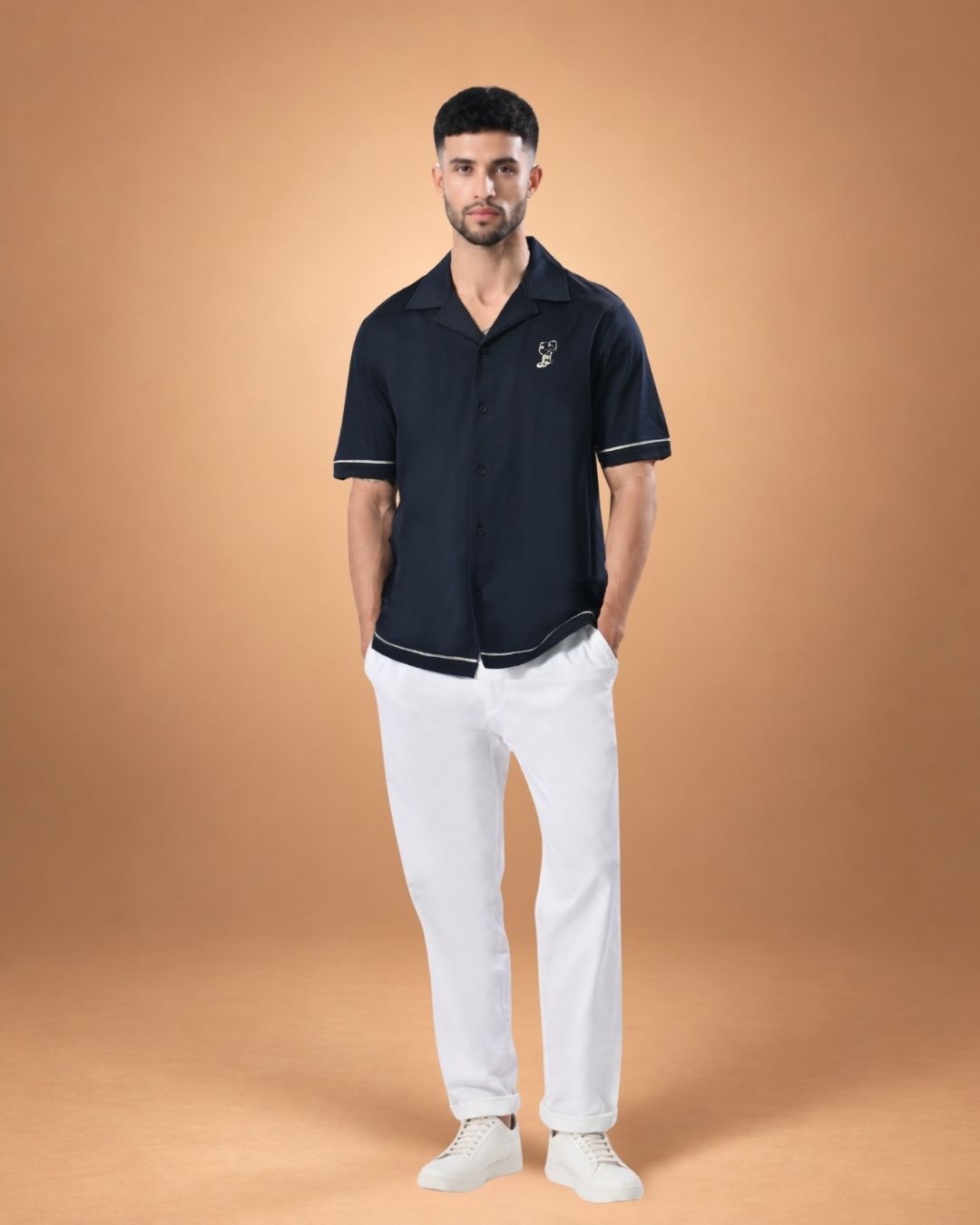 Resort Shirt – Deep Navy