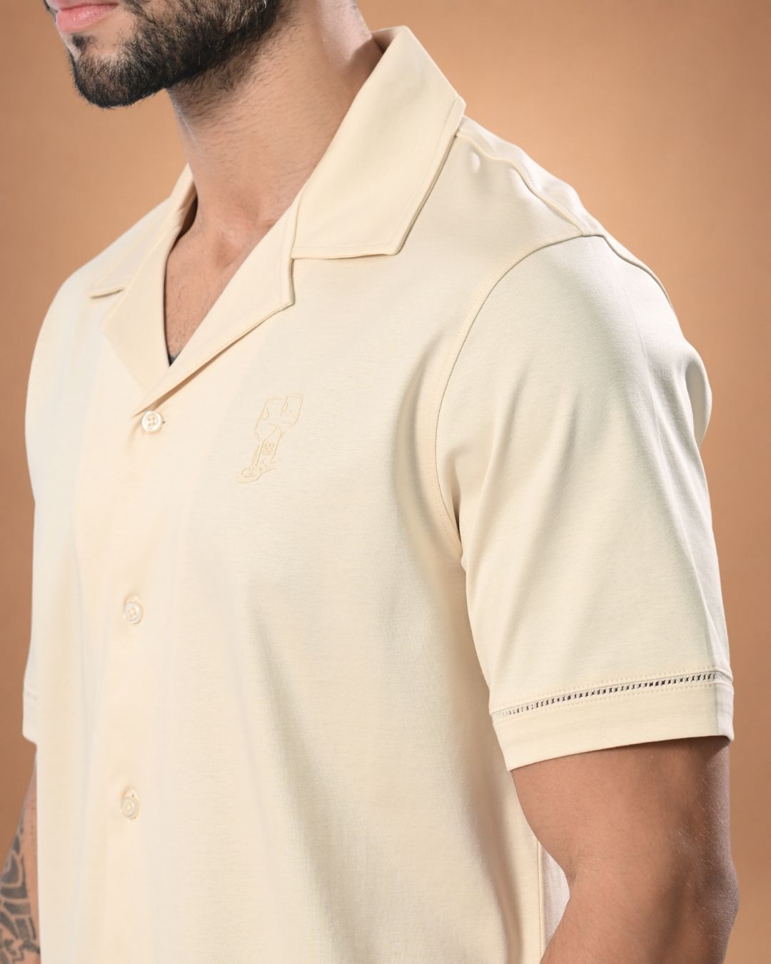 Resort Shirt – Vanilla Cream