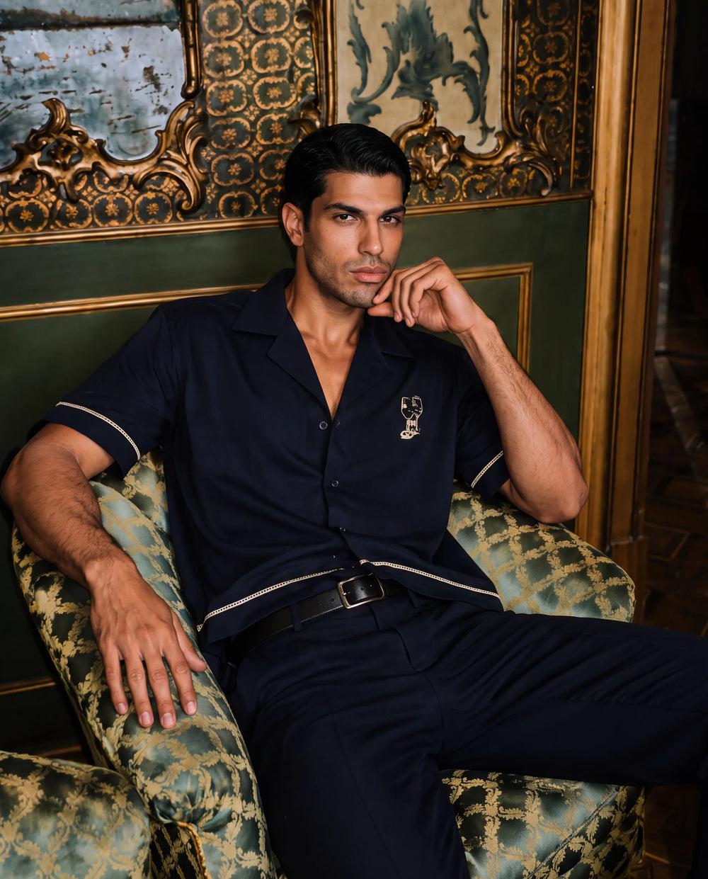 Resort Shirt – Deep Navy
