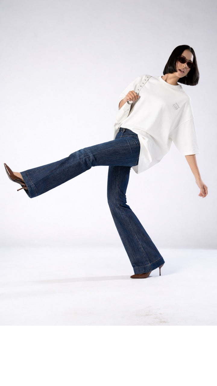 Modern Vintage Tee – Pearl White